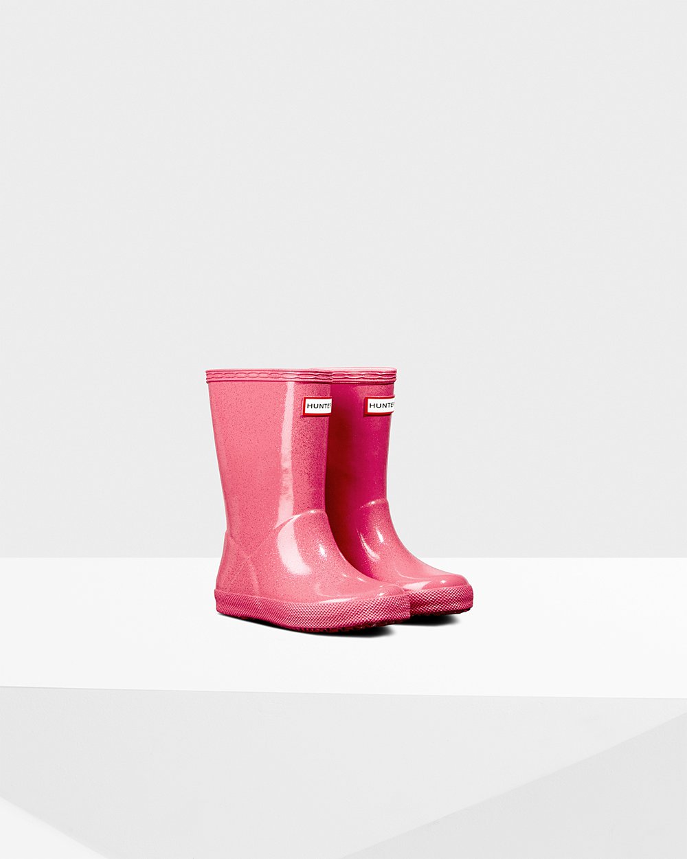 Galochas Hunter Criança Rosa - Original First Classic Starcloud - 40YTLCDGS